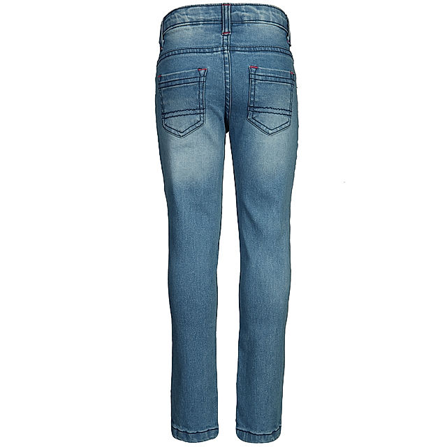 Jeans-Hose PINKES HERZ Skinny Fit in mittelblau kaufen