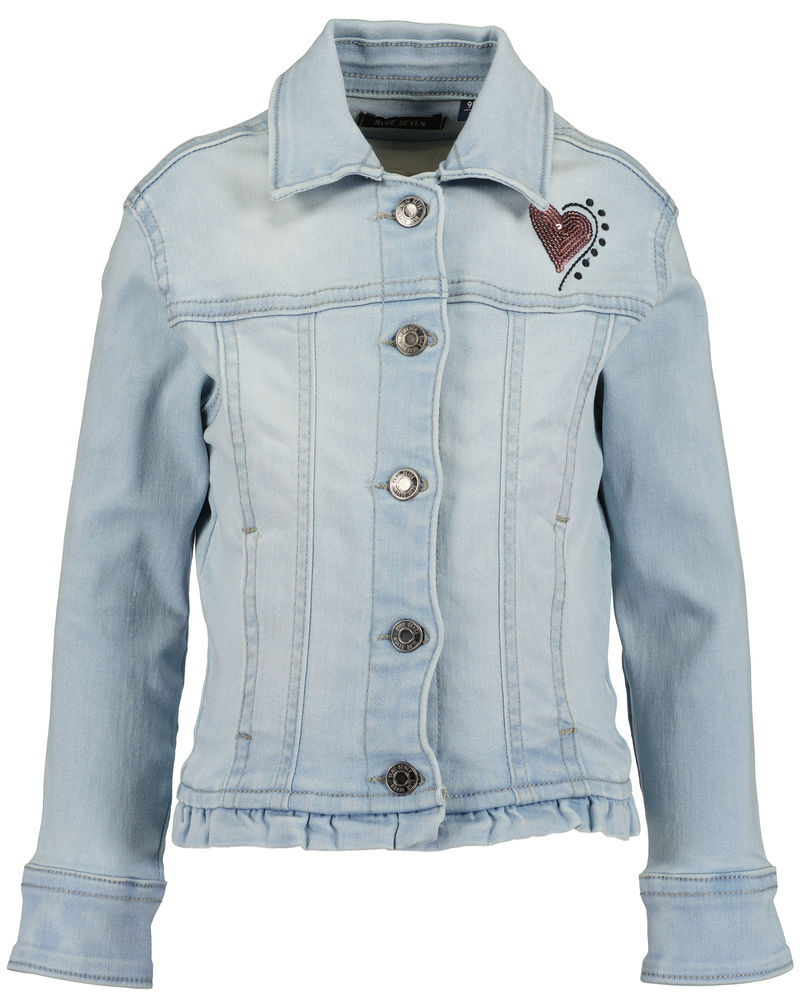 Jeans-Jacke HEART in hellblau kaufen