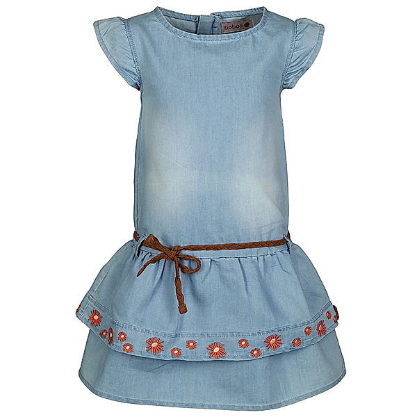 Boboli Jeans-Kleid GERBERA mit Gürtel in light denim