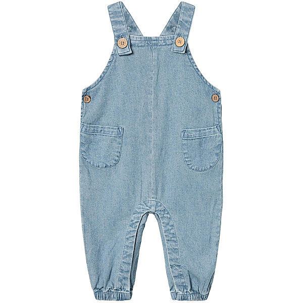 Lil' Atelier Jeans-Latzhose NBMLOU in medium blue denim