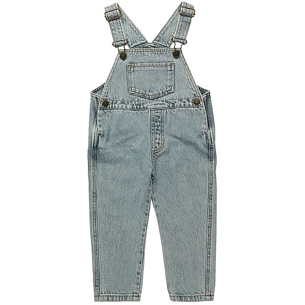 PLAY UP Jeans-Latzhose WASHED in denim