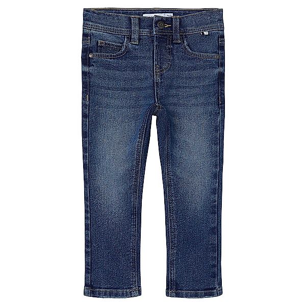 name it Jeans NMMSILAS XSLIM 7608-IO in dark blue denim