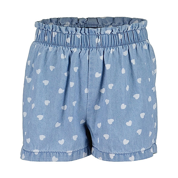 BLUE SEVEN Jeans-Schlupf-Shorts HEARTS in blau