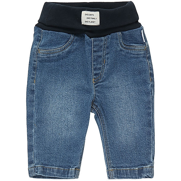 Sanetta Jeans-Schlupfhose TURTLE DENIM in blau