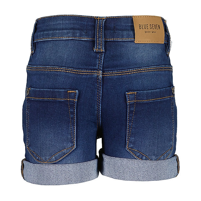 Jeans-Shorts COSY FLOWER in dunkelblau kaufen | tausendkind.at