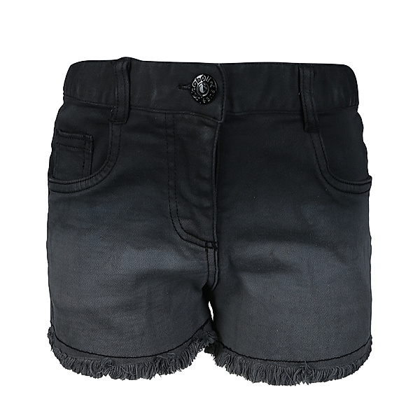 Boboli Jeans-Shorts FRINGE in schwarz