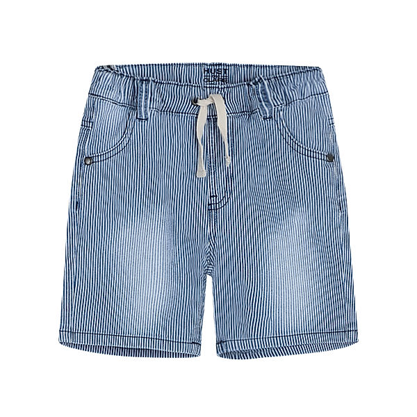 Hust & Claire Jeans-Shorts JAKOB gestreift in blue