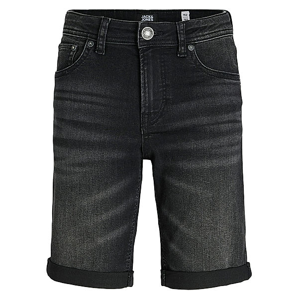 JACK & JONES Jeans-Shorts JJIRICK JJIORIGINAL MF 550 in black denim