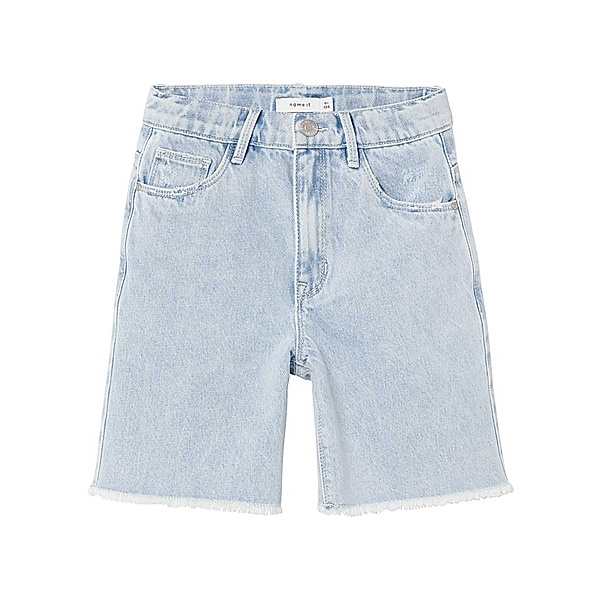 name it Jeans-Shorts NKFBELLA WIDE 5216-HX F in light blue denim