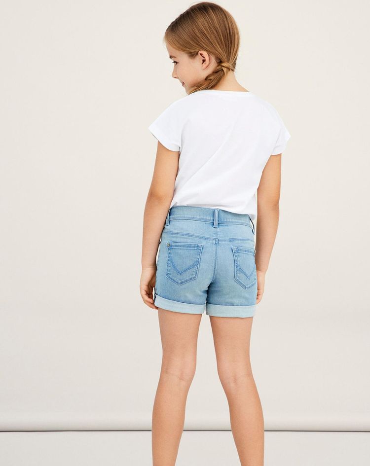 Jeans-Shorts NKFSALLI DNMTASI in light blue denim | Weltbild.de