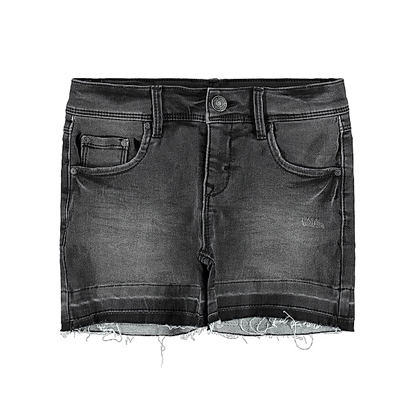 name it Jeans-Shorts NKFSALLI DNMTINDY in black denim