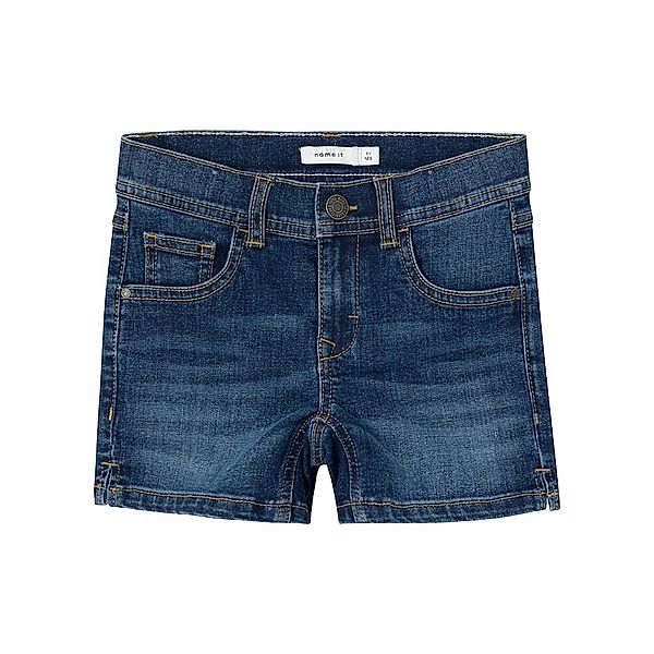 name it Jeans-Shorts NKFSALLI Slim Fit in dark blue denim