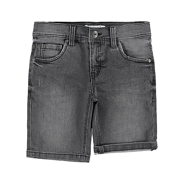 name it Jeans-Shorts NKMRYAN DNMTHRIS in black denim