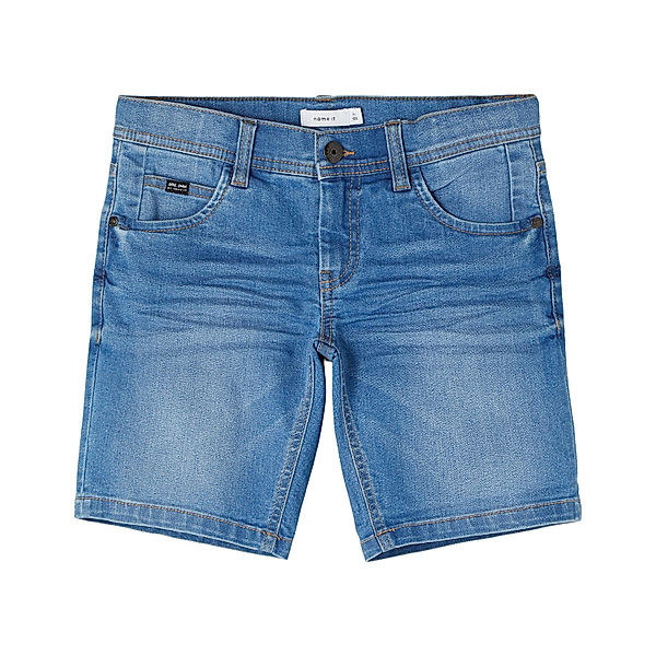 name it Jeans-Shorts NKMRYAN LONG in light blue