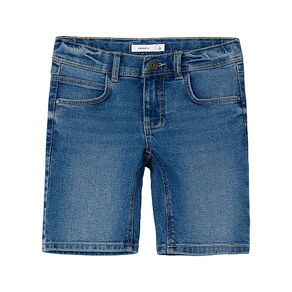 name it Jeans-Shorts NKMRYAN REG 1090-IO in dark blue denim
