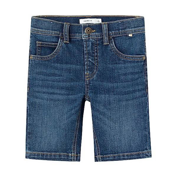 name it Jeans-Shorts NKMSILAS Slim Fit in dark blue denim