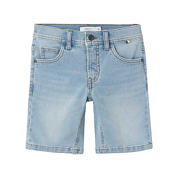 name it Jeans-Shorts NKMSILAS Slim Fit in light blue denim