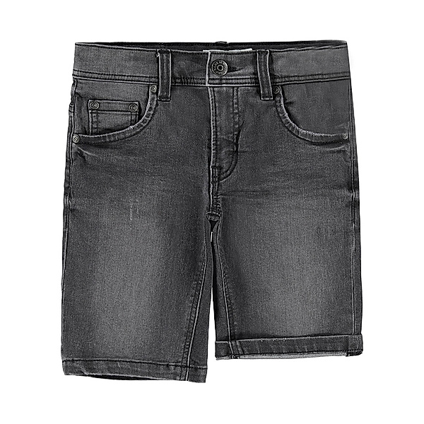 name it Jeans-Shorts NKMSOFUS DNMTHRIS in black denim