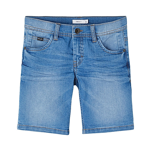 name it Jeans-Shorts NKMSOFUS in light blue