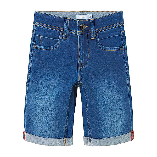 name it Jeans-Shorts NKMSOFUS in medium blue