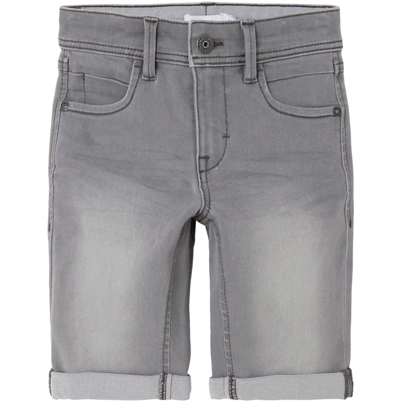 Jeans-Shorts NKMSOFUS in medium grey denim