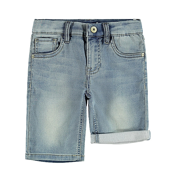 name it Jeans-Shorts NKMTHEO DNMTHAYERS 1166 in light blue