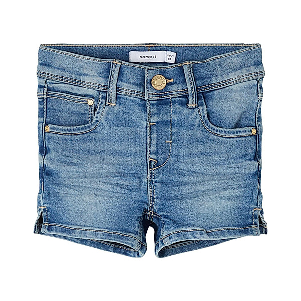 name it Jeans-Shorts NMFSALLI DNMTINDYS in light blue
