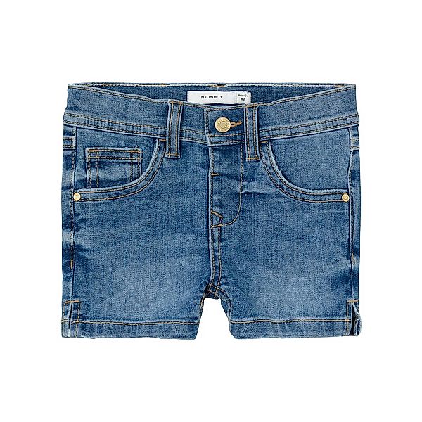 name it Jeans-Shorts NMFSALLI Slim Fit in medium blue denim