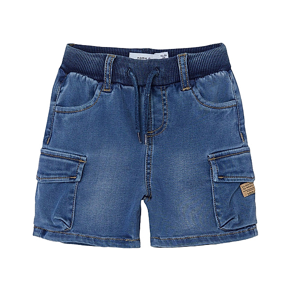 name it Jeans-Shorts NMMBEN - BAGGY in medium blue