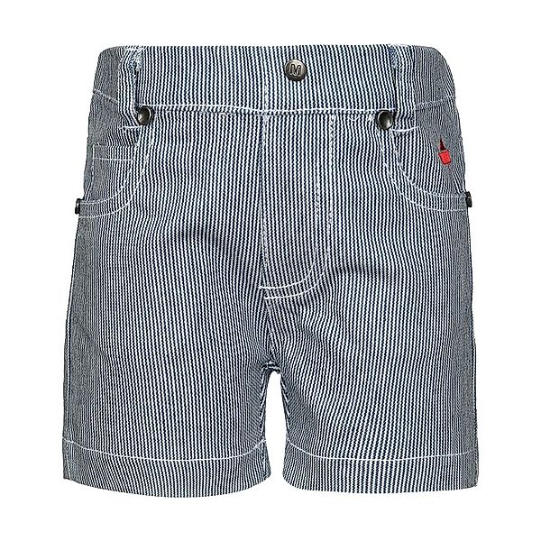 minibanda Jeans-Shorts ROTES BOOT geringelt in denim/weiß