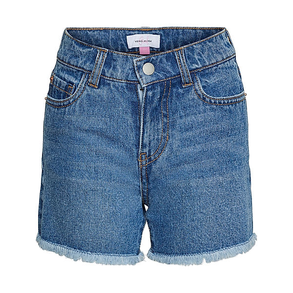 VERO MODA GIRL Jeans-Shorts VMBELLA in light blue denim