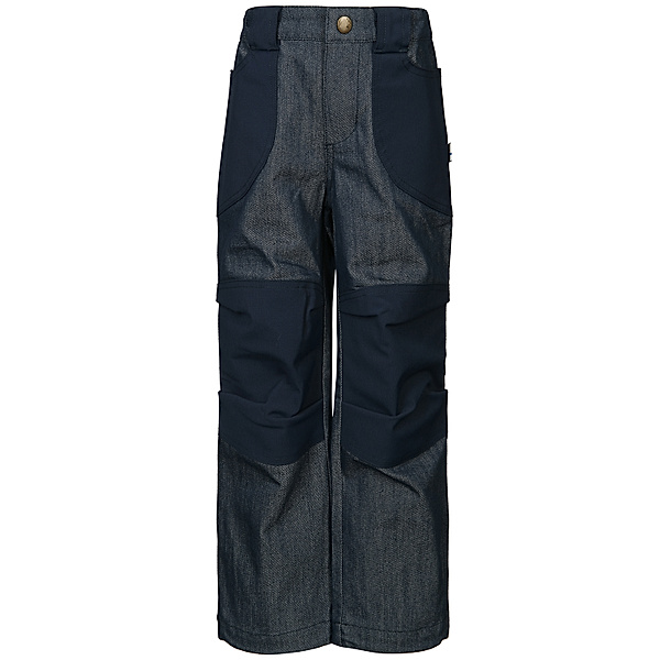 finkid Jeans-Workerhose KILPI verstärktem Knie in dark blue denim