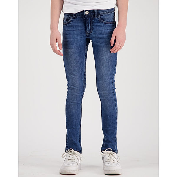 Vingino Jeanshose AMIA BASIC Skinny Fit in mid blue wash