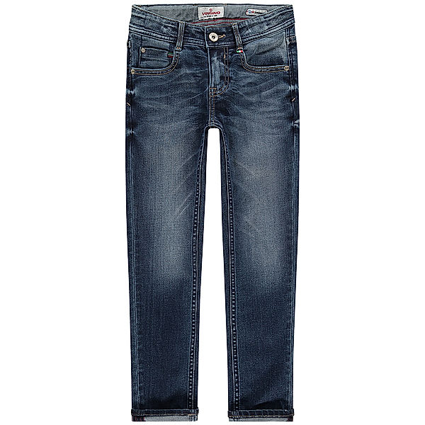 Vingino Jeanshose ANZIO Skinny Fit in mid blue wash denim