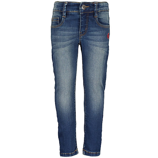 BLUE SEVEN Jeanshose BASIC STRETCH in dunkelblau