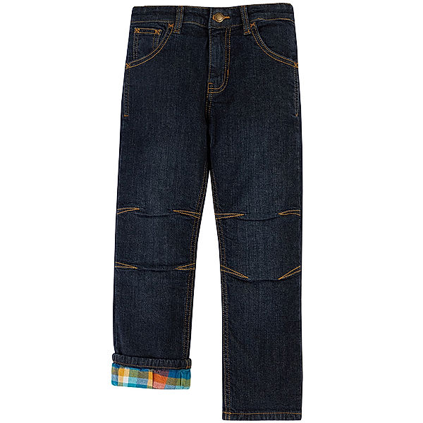 frugi Jeanshose LUMBERJACK - CHECK in blau