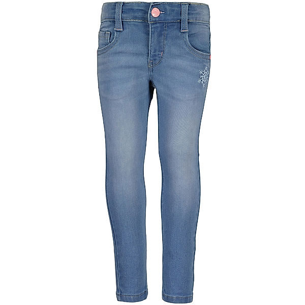 BLUE SEVEN Jeanshose SCHNEEFLOCKE in mittelblau