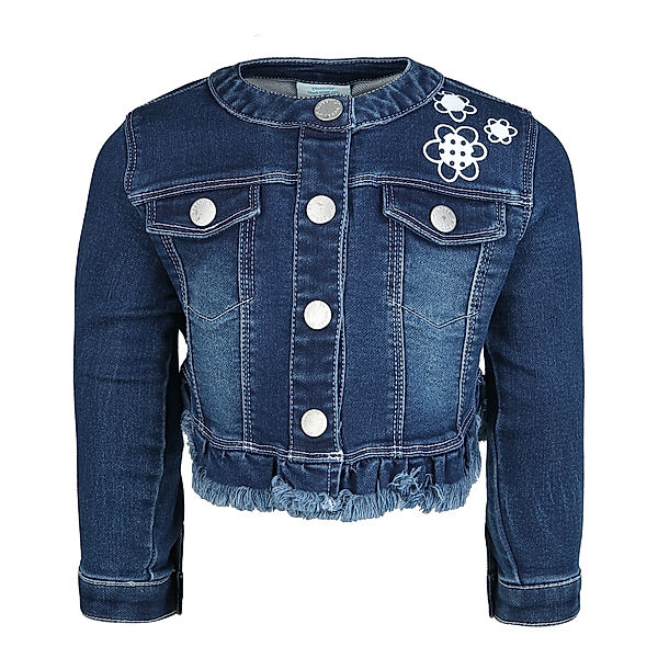 Boboli Jeansjacke VOLANTES in blau