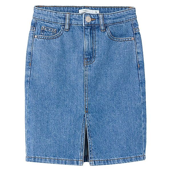 name it Jeansrock NKFKAT MIDI 9222 in medium blue denim