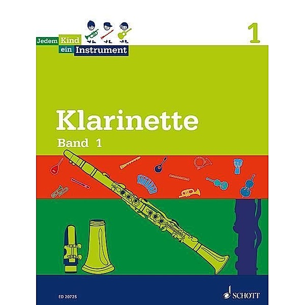 Jedem Kind ein Instrument: Bd.1 Klarinette, Schülerheft, Thomas Krause