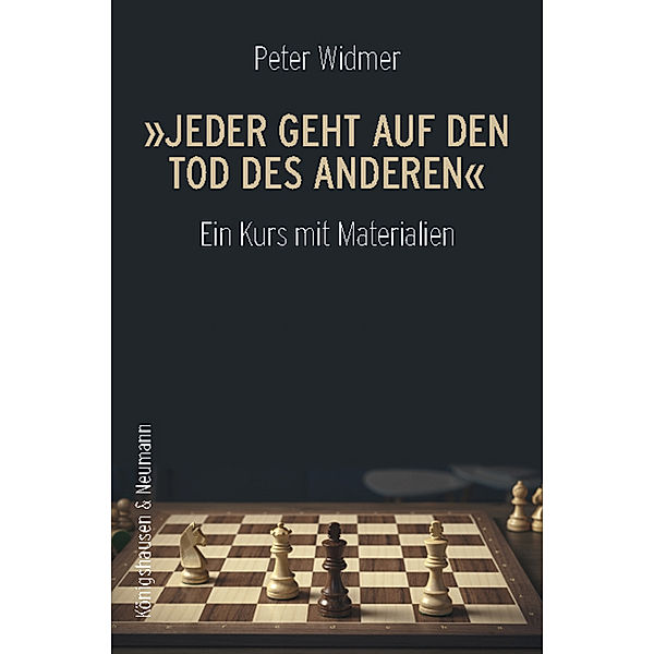 »Jeder geht auf den Tod des Anderen«, Peter Widmer
