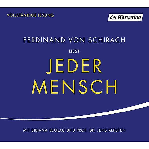 Jeder Mensch,1 Audio-CD, Ferdinand Von Schirach