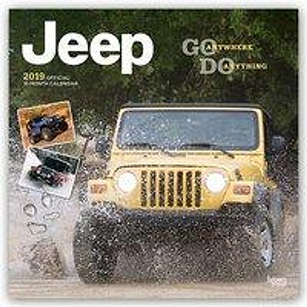 Jeep 2019 Square, Inc Browntrout Publishers