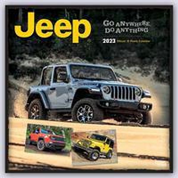 Jeep 2023 - 16-Monatskalender, BrownTrout Publisher