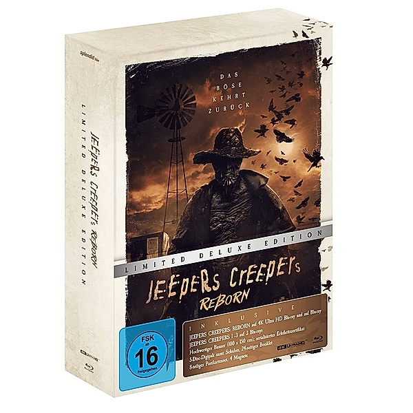 Jeepers Creepers: Reborn - Limited Deluxe Edition (4K Ultra HD), Sydney Craven, Imran Adams, Jarreau Benjamin