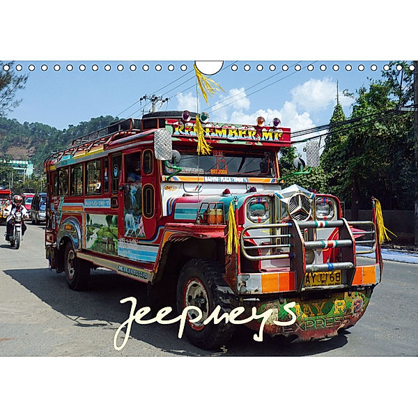 Jeepneys (Wandkalender 2019 DIN A4 quer), Rudolf Blank