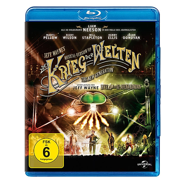 Jeff Wayne's Musical Version von Der Krieg der Welten, Liam Neeson Kerry Ellis