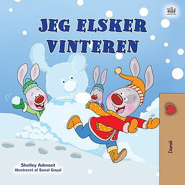 Jeg elsker, når det er vinter (Danish Bedtime Collection) / Danish Bedtime Collection, Shelley Admont, Kidkiddos Books