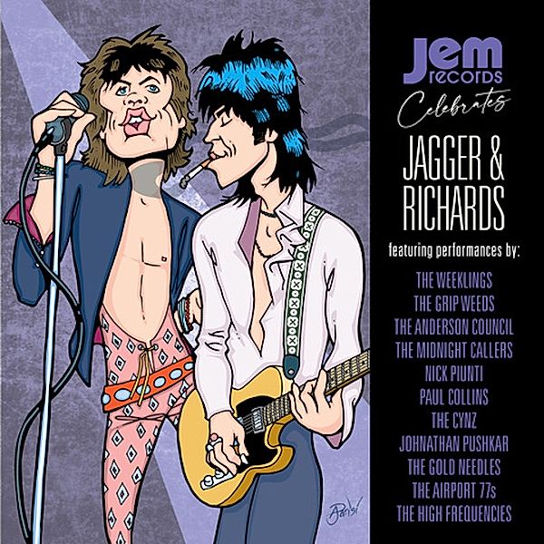 Jem Records Celebrates Jagger & Richards, Diverse Interpreten