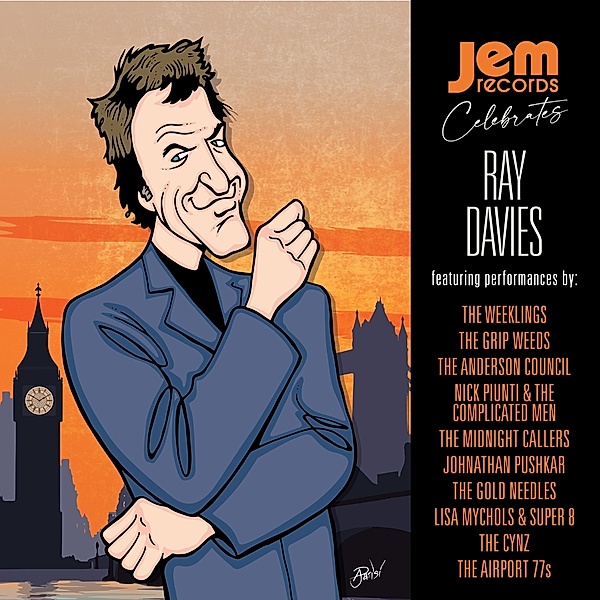 Jem Records Celebrates Ray Davies (Vinyl), Diverse Interpreten
